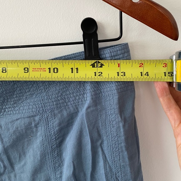 Fei Anthropologie pleated cotton skirt - Picture 4 of 6